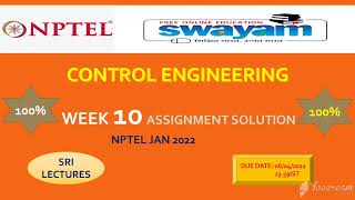 🔥100%🔥💥WEEK 10💥 CONTROL ENGINEERING ASSIGNMENT SOLUTION 💥