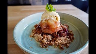 GourMade Deconstructed Apple Crumble