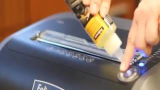 How To Oil A Fellowes Shredder