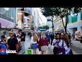 외국인으로 가득한 명동거리 Myeongdong Street •[4k] Seoul, Korea