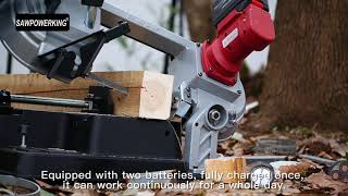 SAWPOWERKING 5'' portable band saw DLY-125CW1