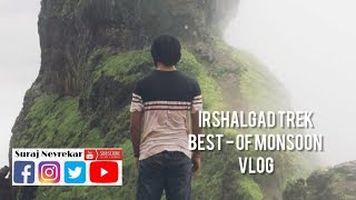 Irshalgad Trek Best- Monsoon. मराठी Vlog