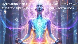 Gaia's Galactic Core Council Session 1 Activation #lightcodes #lightlanguage  #consciousness