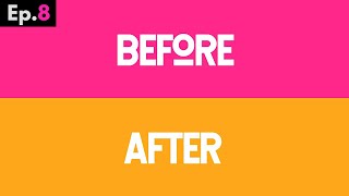 Before & After Graphic Design Masterclass (The WINNING Formula) Before/After Graphic Design Ep8