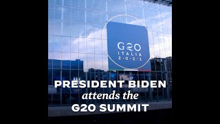 President Biden at the G20 Summit