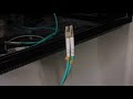 How To Cross Over an SFP Optical Cable