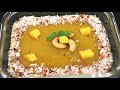 ചൈനഗ്രാസും ജെലാറ്റിനും വേണ്ട 4 ചേരുവകൊണ്ട് 2 layered easy mango pudding eid sweet milk pudding