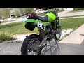 kawasaki kx60 full rebuild part 2 first ride