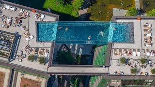 아파트 10층 높이에 둥둥 떠있는 '하늘 수영장' | 런던 고급 아파트 집값 | Sky Pool in London 🇬🇧