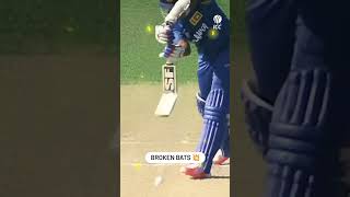 bat broken in cricket l top bat broken in cricket #shortsvideo #youtubeshorts #broken