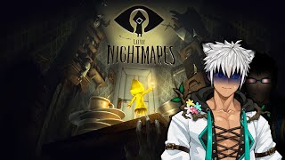 【LITTLE NIGHTMARES】初めてのホラゲー, 始めたものはちゃんと進まなきゃ...！付き添い（？）とともに頑張る！ #2