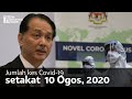 Kes Covid-19 setakat 10 Ogos, 2020 | 11 kes baharu