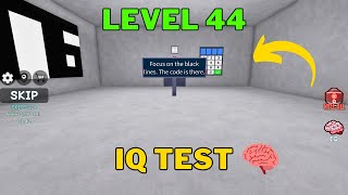 How To Solve Roblox IQ Test Level 44 | IQ Test 🧠 Guide