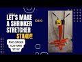 How to make a Homemade Shrinker/Stretcher stand using Harbor Freight shrinker/stretchers.