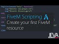 FiveM Scripting 1 - Create Your First FiveM Resource (Lua for beginners)
