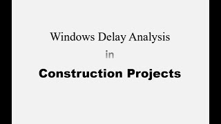 6- Windows Delay Analysis