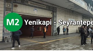 M2 Yenikapı - Seyrantepe Metro Hattı Seyehati Galatasaray Maçına Özeldir