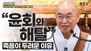 법문🙏[#법륜스님] 죽음이 두려운 이유 윤회와 해탈 | 국회정각회 법륜스님 초청법회 #불멸에대한욕망 #죽음에대한두려움