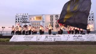 富山大学よさこい部ＴＮＣさん　能登よさこい2013