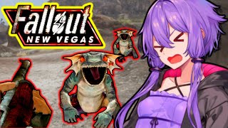 【Fallout New Vegas】ゆかり、胸元セクシー傭兵に誤射