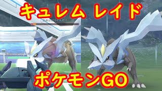 【キュレム レイド】ゲットしました エクセレントスロー 練習中【捕獲動画 ポケモンGO】