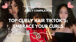 🎀2025 CURLY HAIR TIKTOK COMPILATION✿