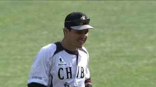 【プロ野球パ】ジャンプ一番！クルーズが好反応を見せる  2014/05/24 M-G