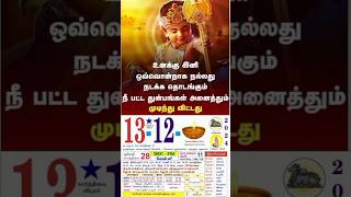 டிசம்பர் 13 வெள்ளிக்கிழமை நல்லதே நடக்கும்