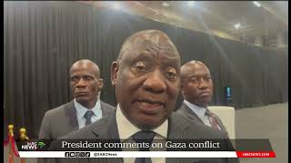 President Ramaphosa laments situation in Gaza