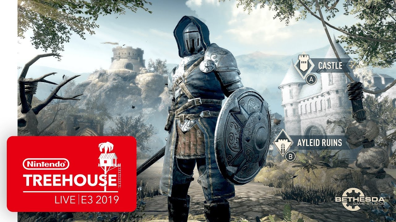 The Elder Scrolls: Blades Nintendo Switch Gameplay - Nintendo Treehouse ...