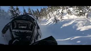 Polaris 850 River pow Mont-Valin