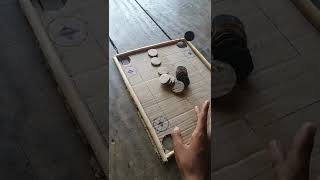home made carrom board like and subscrib