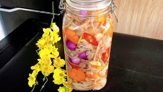 Cách làm TAI HEO NGÂM CHUA NGỌT không thể thiếu trong ngày tết | Bếp Của Vợ