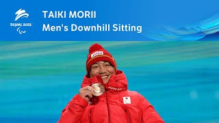 🇯🇵 Three-time Paralympian Taiki Morii Takes his First Medal | Beijing 2022 Winter Paralympics