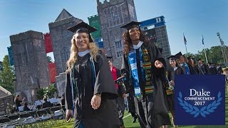 Duke University Commencement Ceremony 2017