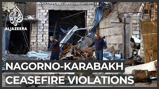 Nagorno-Karabakh conflict: Accusations of ceasefire violations