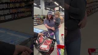 ALL THE BEEF! 🥩 This Was A Really Fun Shopping Spree Shakepaid! #kindness #subscribe #viral