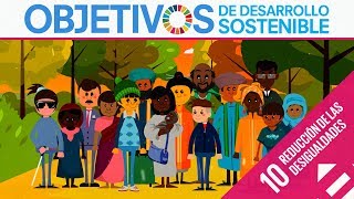 ODS 10 · Reducción de las desigualdades · Objetivos de Desarrollo Sostenible
