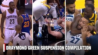 Compilation of Draymond Green's suspension-worthy actions | NBA on ESPN