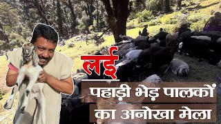 लई- पहाड़ी भेड़ पालकों का अनोखा मेला ।