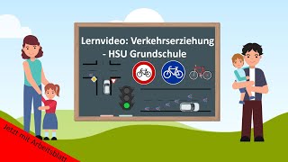 Lernvideo: Verkehrserziehung, Fahrradführerschein 🚲- HSU Grundschule