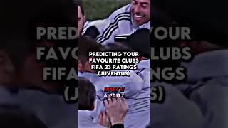 Predicting your favourite clubs Fifa 23 ratings (Juventus) | Part 1