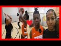 2XRAKAI & SOPHIA 1V1 BASKETBALL GAME😳WHO WON? LET'S SEE