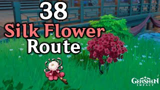 All Silk Flower locations in Genshin Impact!