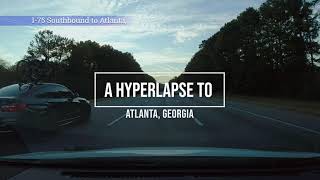 A Hyperlapse Thru Atlanta Georgia.