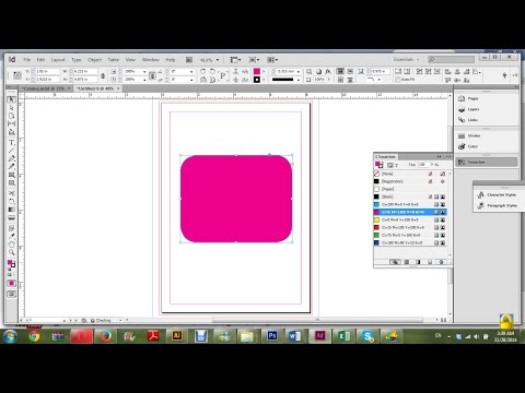 Rounded Corner in Indesign cs6 Rounded Corner in Indesign cs6