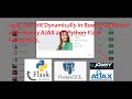 Load content Dynamically in Bootstrap Modal with Jquery AJAX and Python Flask PostgreSQL