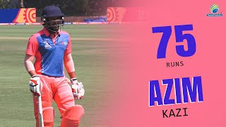 Azim Kazi || 75 Runs in 22 Balls || Dy Patil Trophy 2023