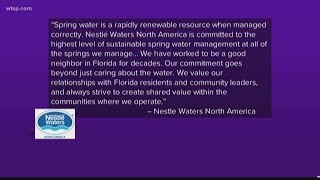 Nestlé wants to take 1.1 million gallons of water a day from Ginnie Springs