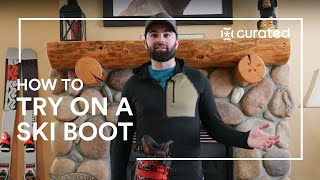 How to Try on a Ski Boot | Curated